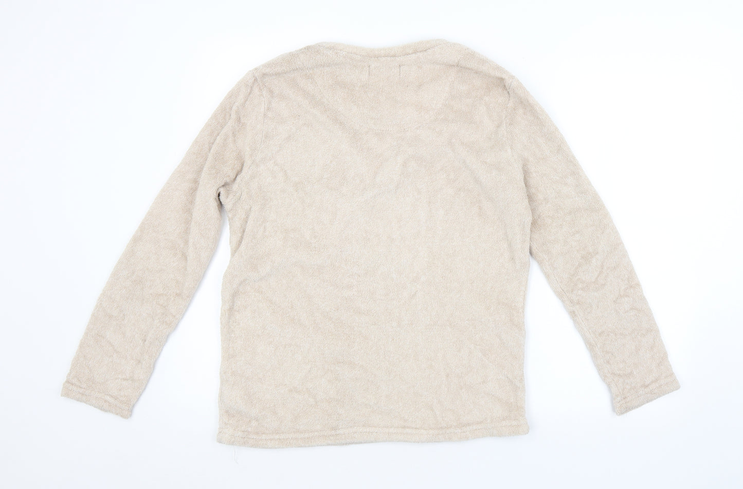 LOVE TO LOUNGE Womens Beige    Pyjama Top Size 10