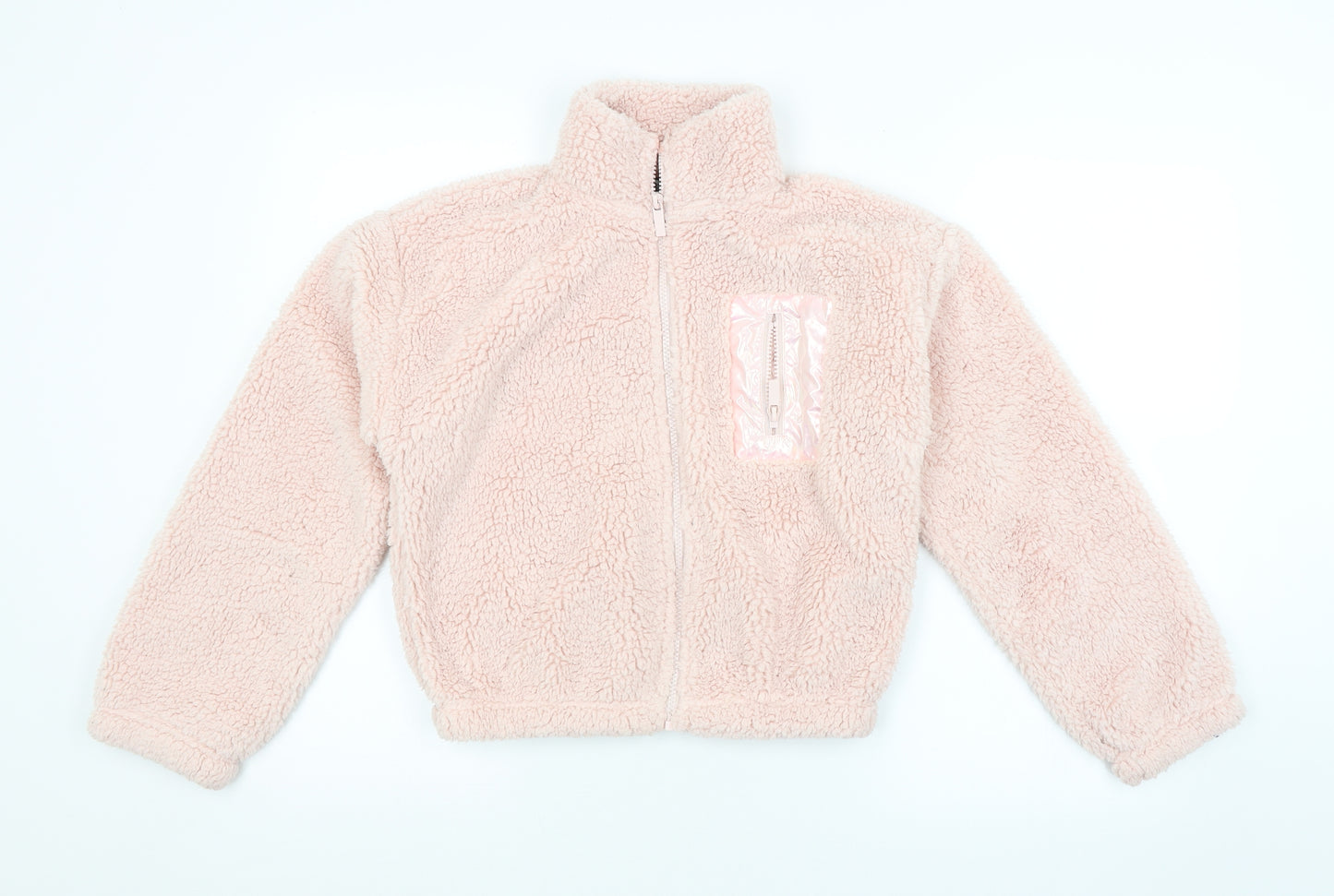 Primark Girls Pink   Full Zip Sweatshirt Size 12-13 Years