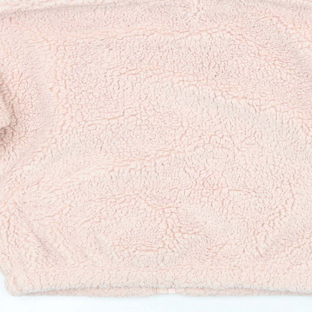 Primark Girls Pink   Full Zip Sweatshirt Size 12-13 Years