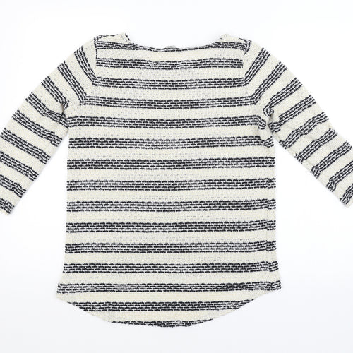 TU Womens Multicoloured Striped  Pullover Jumper Size 12