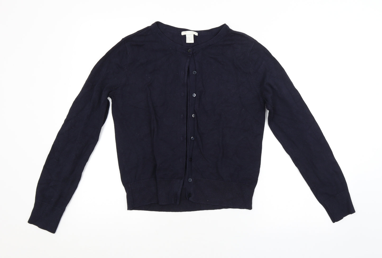 H&M Womens Blue   Cardigan Jumper Size M