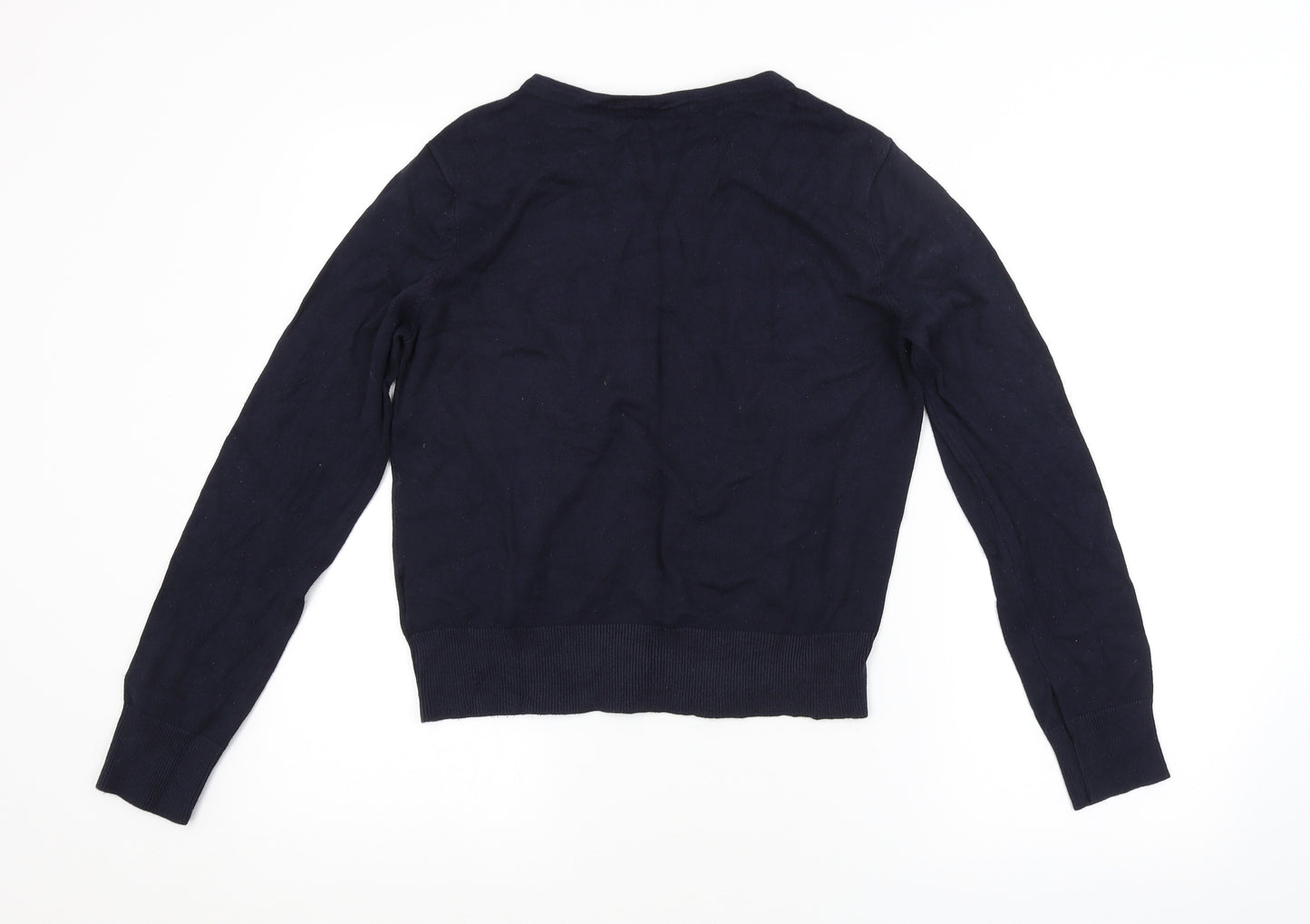 H&M Womens Blue   Cardigan Jumper Size M