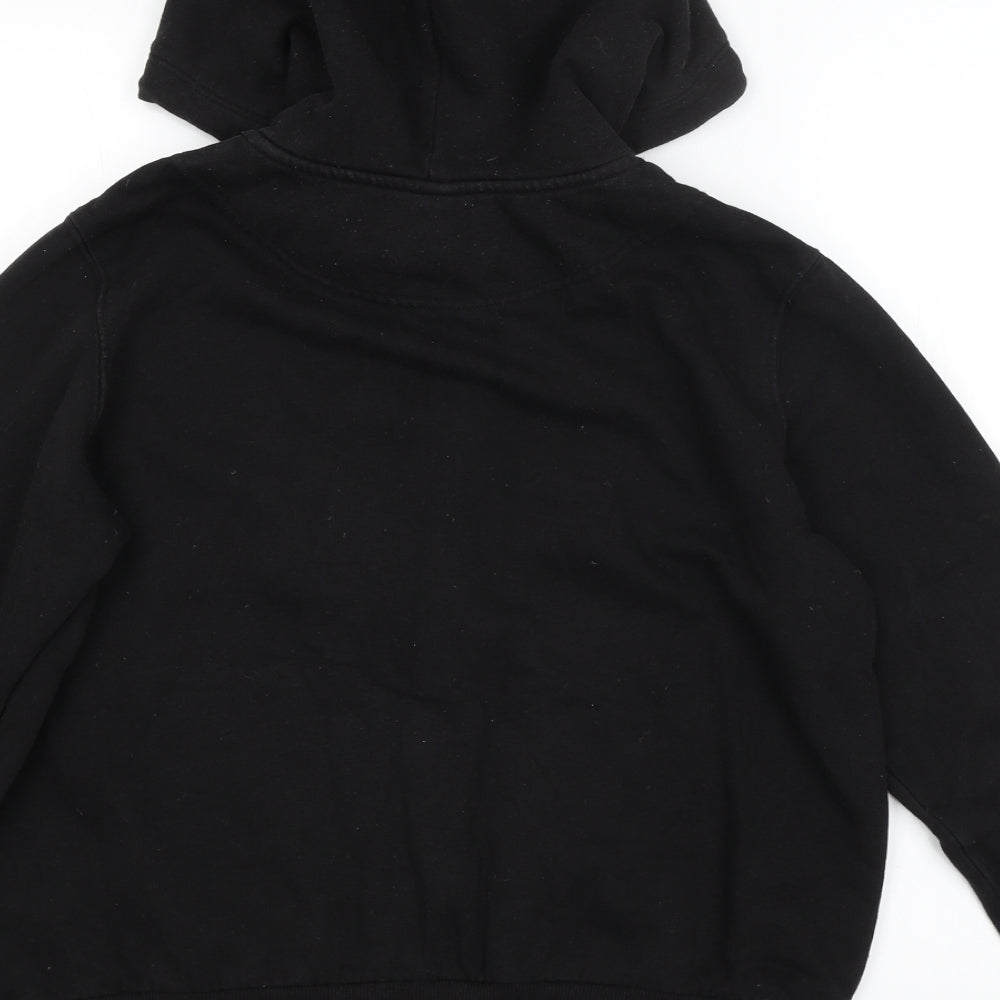 H&M Mens Black   Full Zip Hoodie Size M