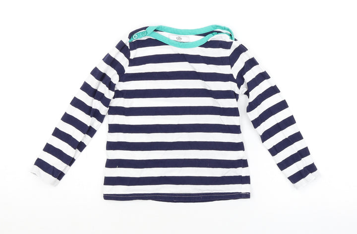 M&CO. Boys Multicoloured Spotted Basic T-Shirt Size 4-5 Years