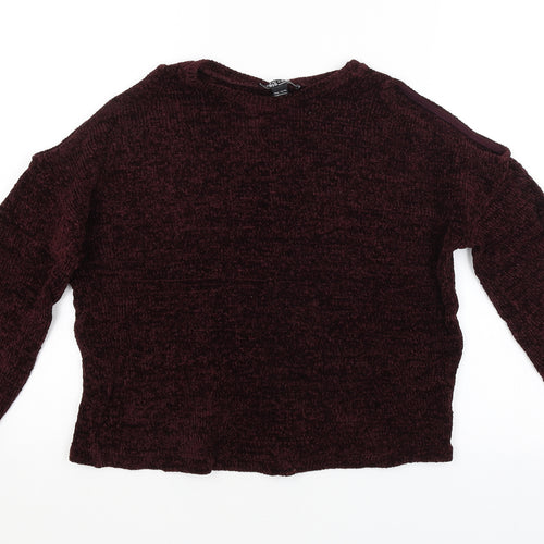 New Look Girls Purple   Pullover Jumper Size 14-15 Years