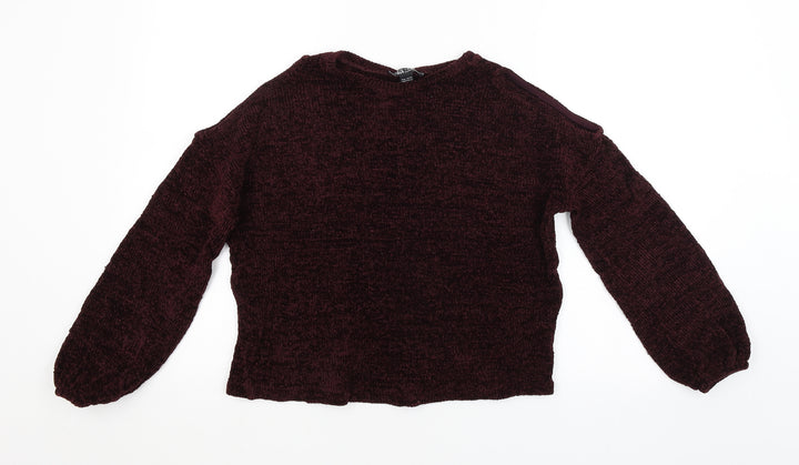 New Look Girls Purple   Pullover Jumper Size 14-15 Years