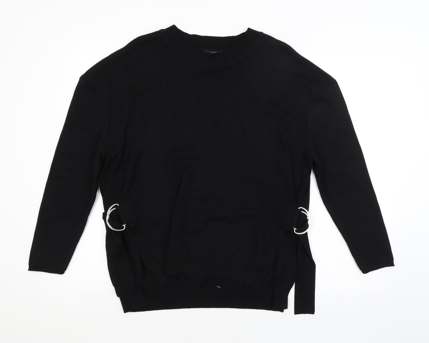 Yest Womens Black   Pullover Jumper Size 16