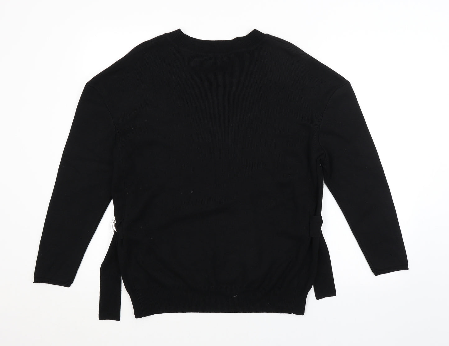 Yest Womens Black   Pullover Jumper Size 16