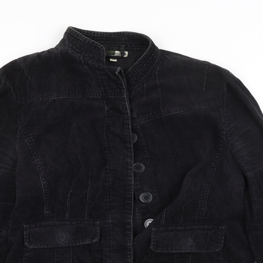 Urban Landscape Womens Black   Jacket  Size 12