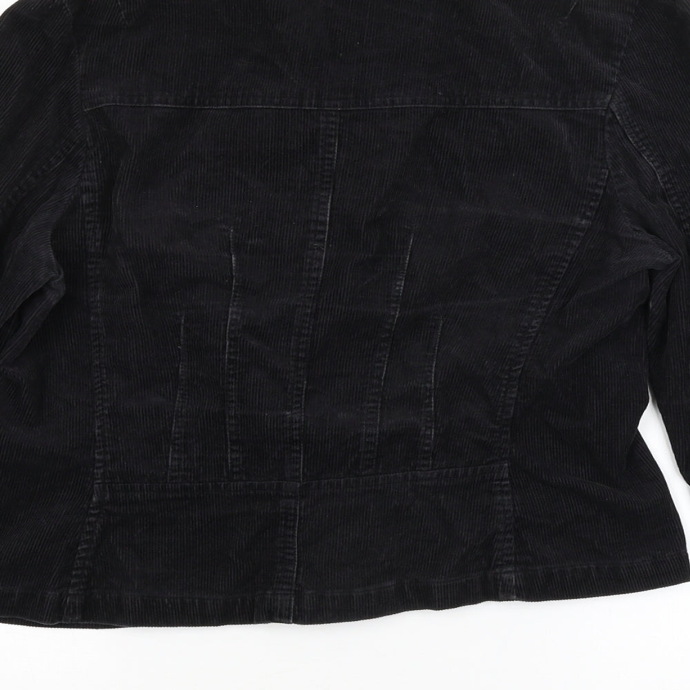 Urban Landscape Womens Black   Jacket  Size 12