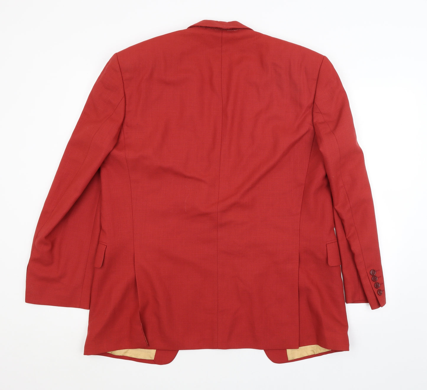 Preworn Mens Red   Jacket Blazer