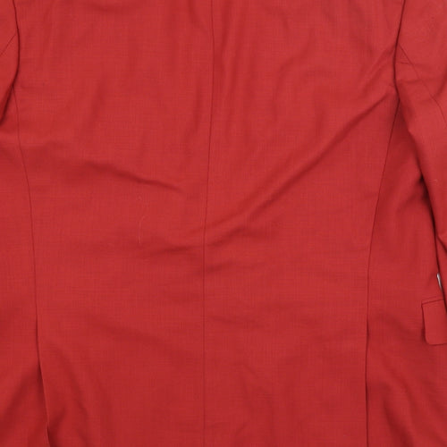 Preworn Mens Red   Jacket Blazer