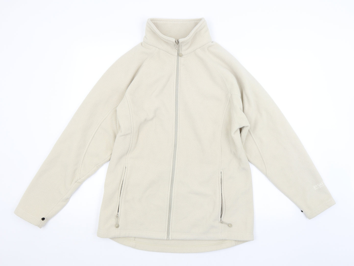 Regatta Womens Beige   Full Zip Jumper Size 12
