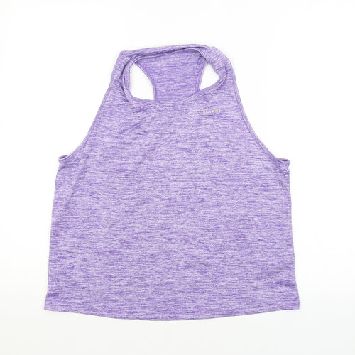 USA Pro Womens Purple   Basic Tank Size 14
