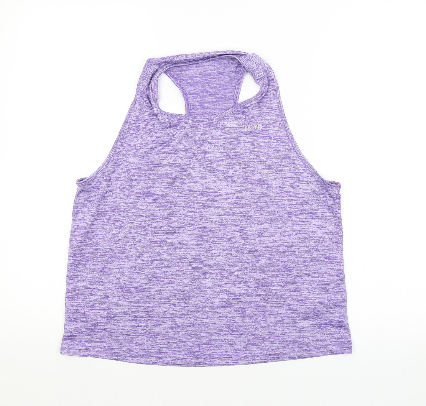 USA Pro Womens Purple   Basic Tank Size 14
