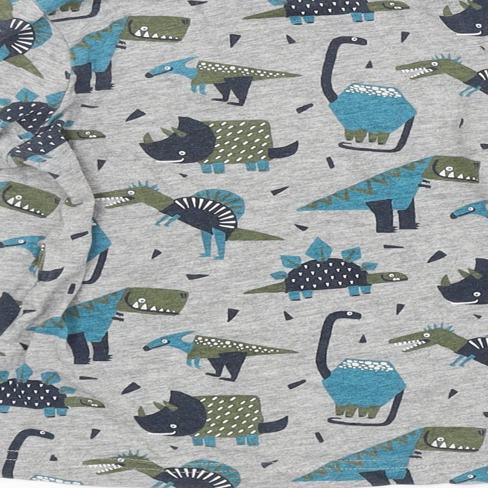 TU Baby Grey Animal Print  Basic T-Shirt Size 18-24 Months