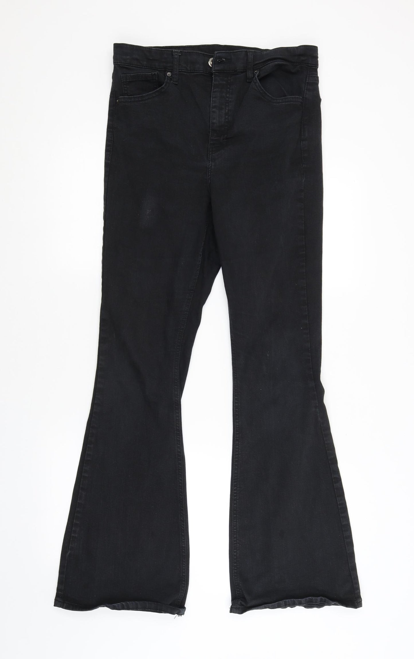 Preworn Mens Black   Bootcut Jeans Size 32 in L32 in