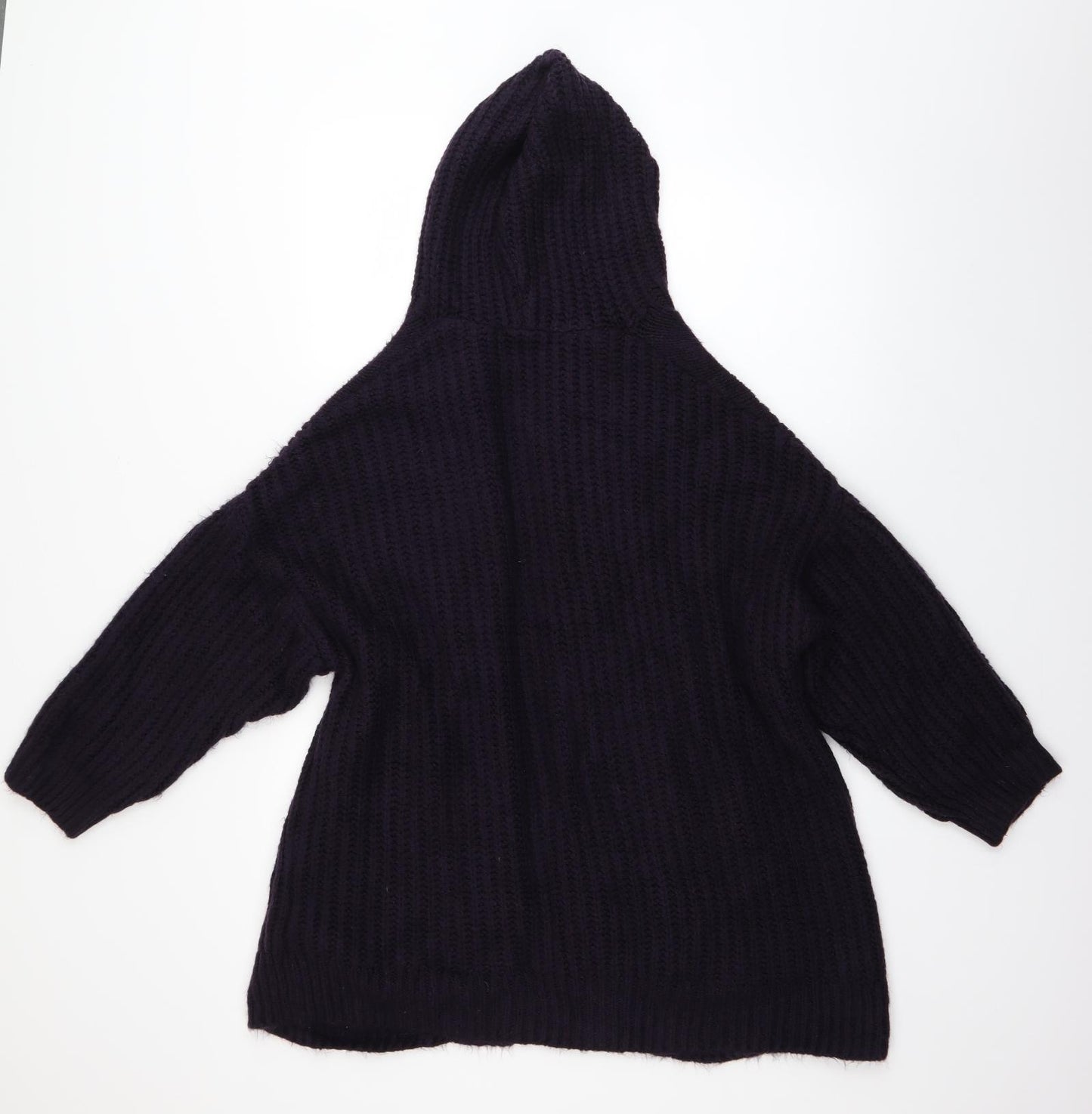 M&S  Womens Purple  Knit Cardigan Jumper Size M