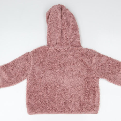 Primark Girls Grey   Pullover Hoodie Size 8-9 Years  - Fluffy