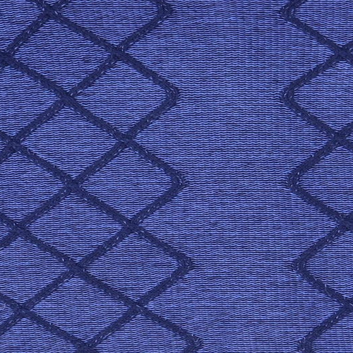 Lilyette Womens Blue Argyle/Diamond  Full Zip Jumper Size M
