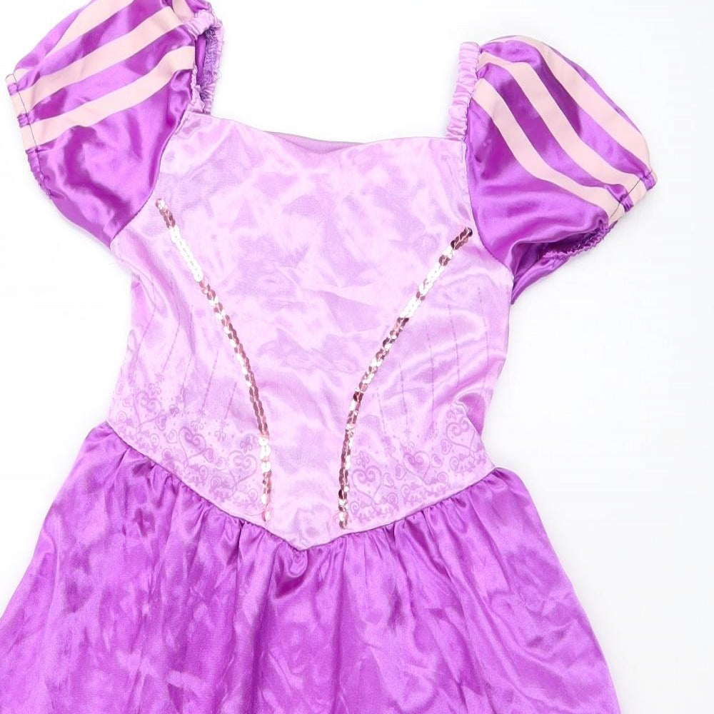 Rubie's Girls Purple   Ball Gown  Size 5-6 Years  - Disney, Prinsess