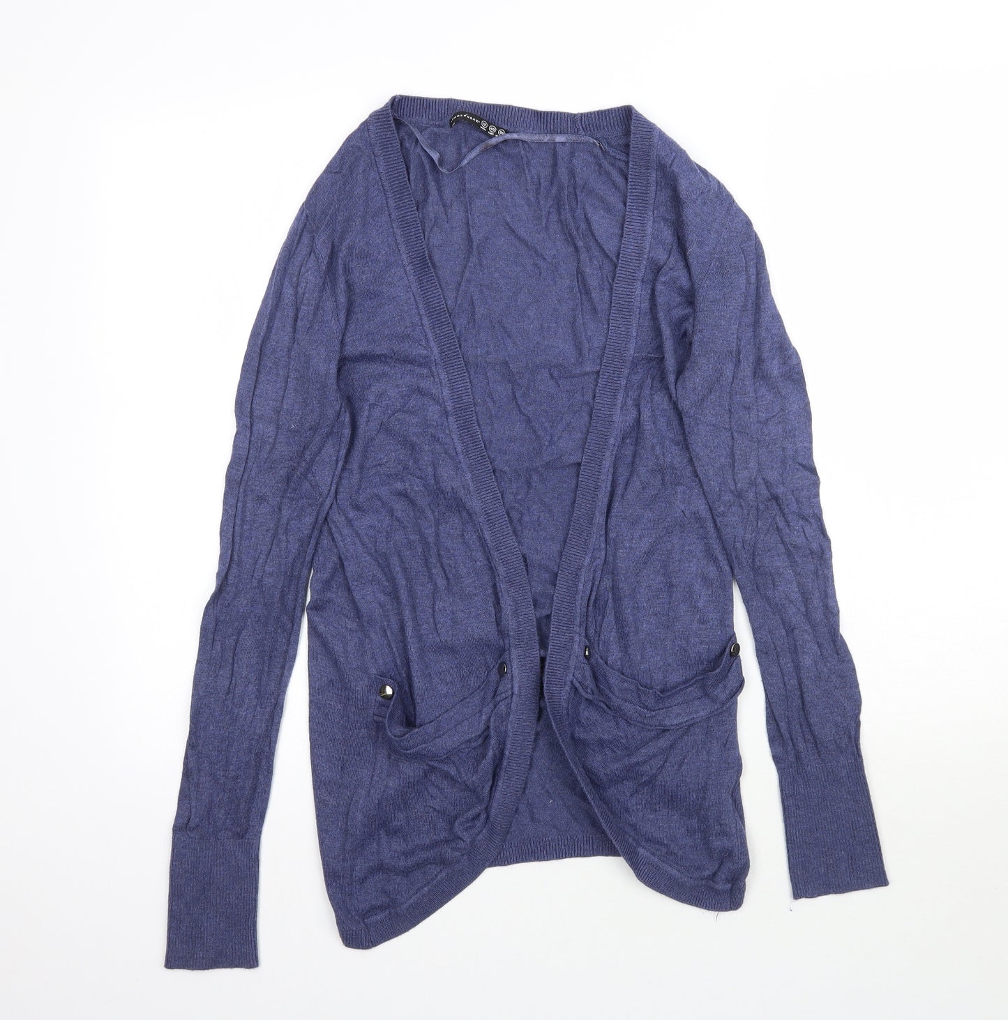 Atmosphere Womens Blue  Knit Cardigan Jumper Size 12