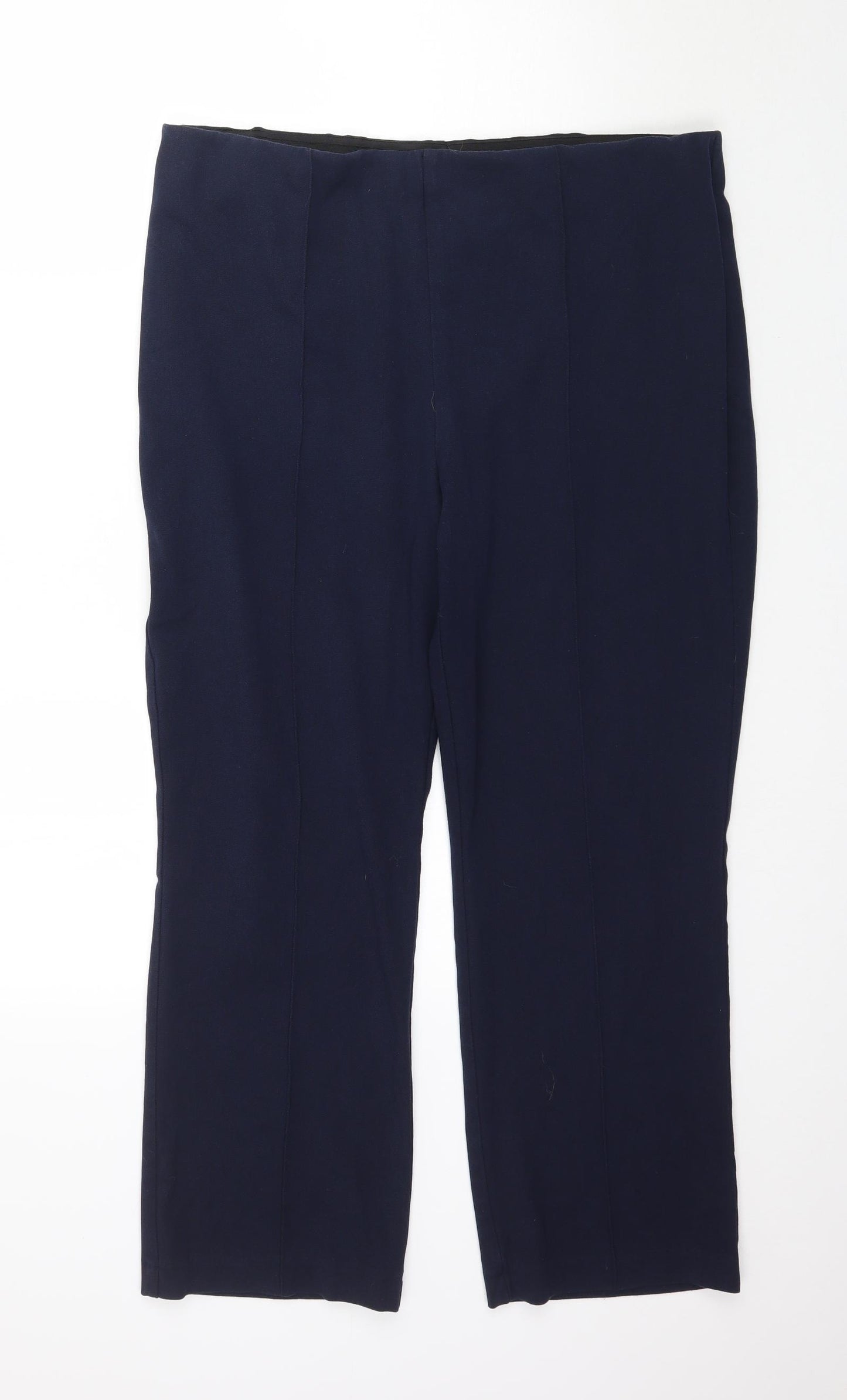 Kaleidoscope Womens Blue   Trousers  Size 18 L28 in