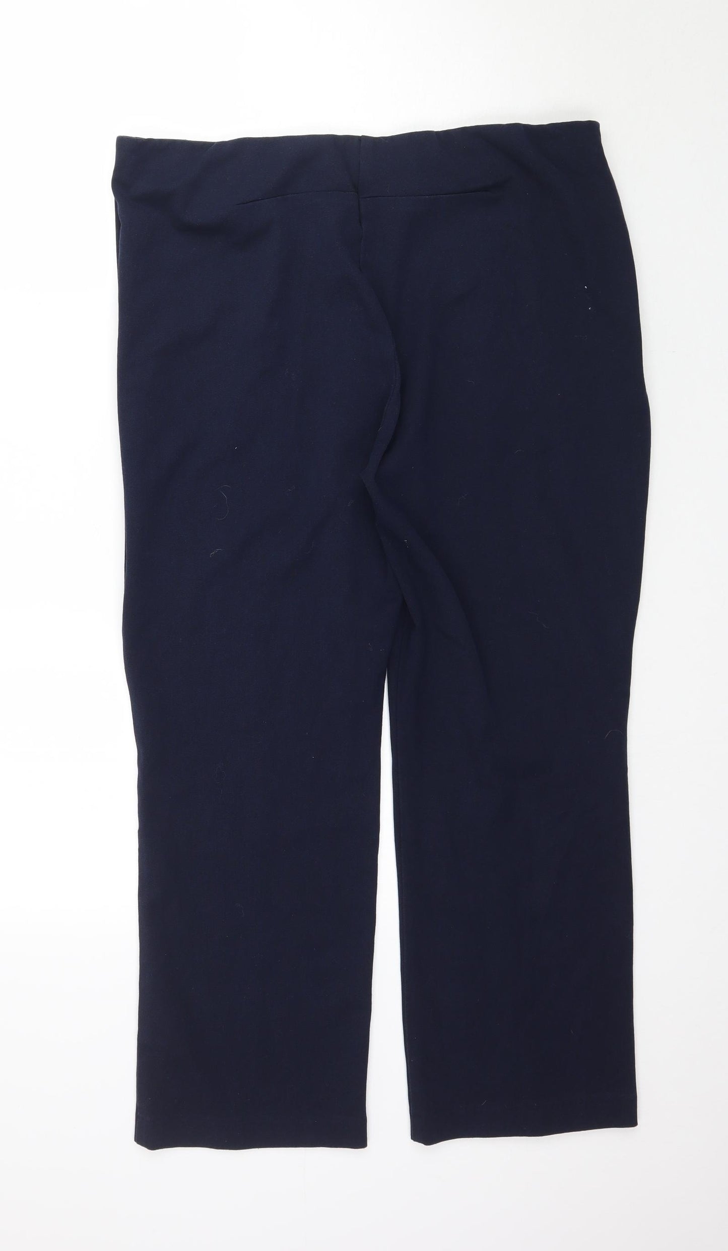 Kaleidoscope Womens Blue   Trousers  Size 18 L28 in