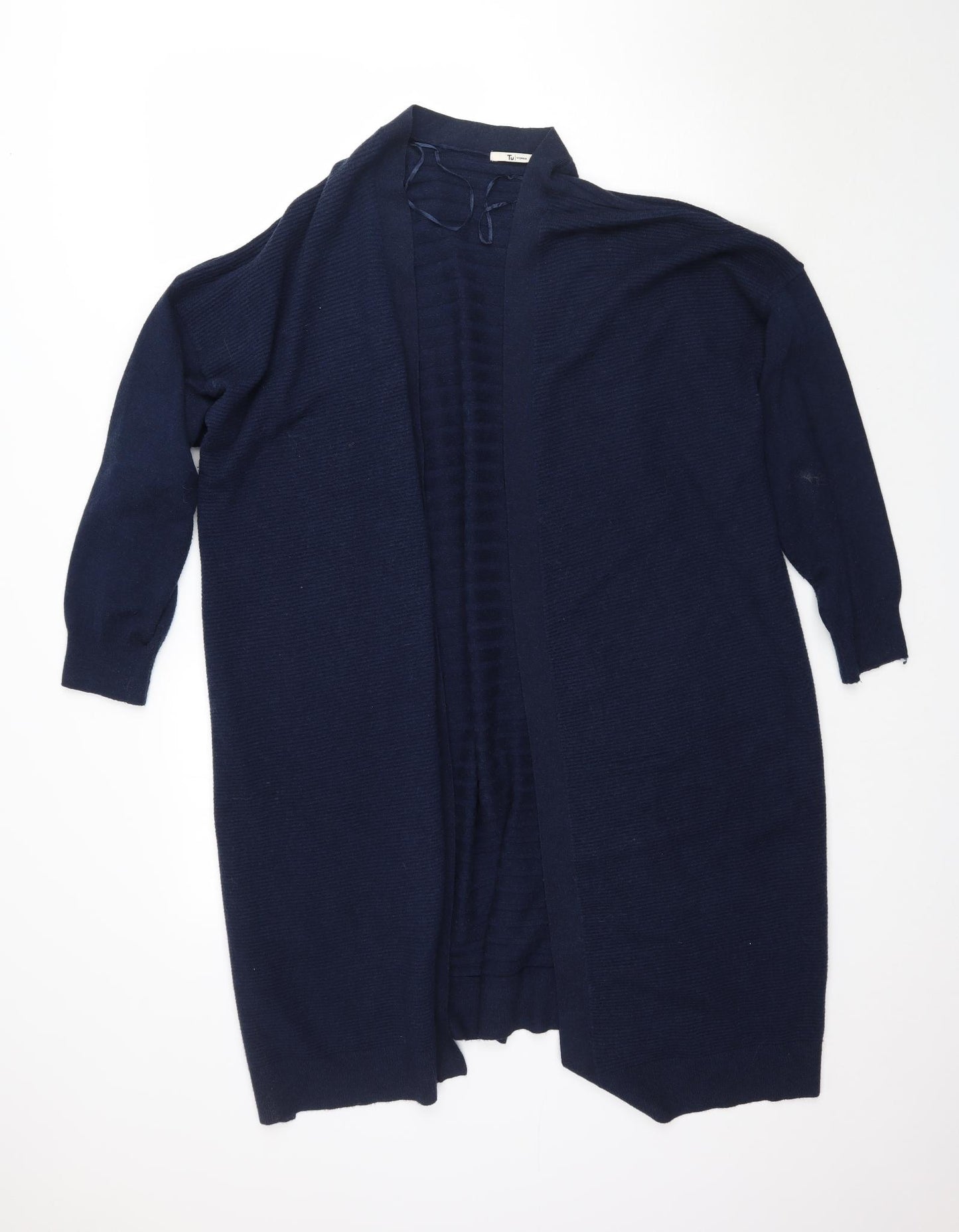 TU Womens Blue  Knit Cardigan Jumper Size 22