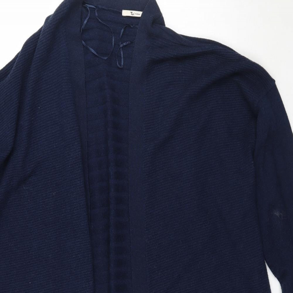 TU Womens Blue  Knit Cardigan Jumper Size 22