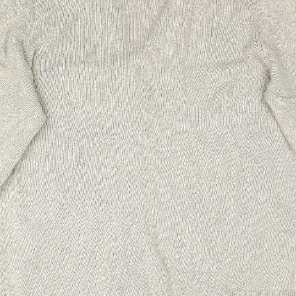 Gap Mens Beige  Knit Cardigan Jumper Size L