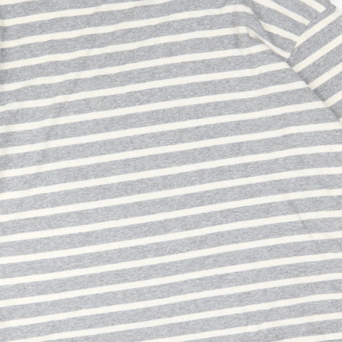 Old Navy Womens Grey Striped Knit Pullover Jumper Size M