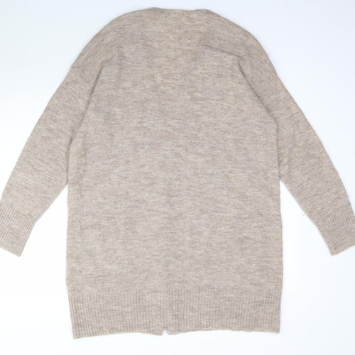 George Womens Beige  Knit Cardigan Jumper Size 16