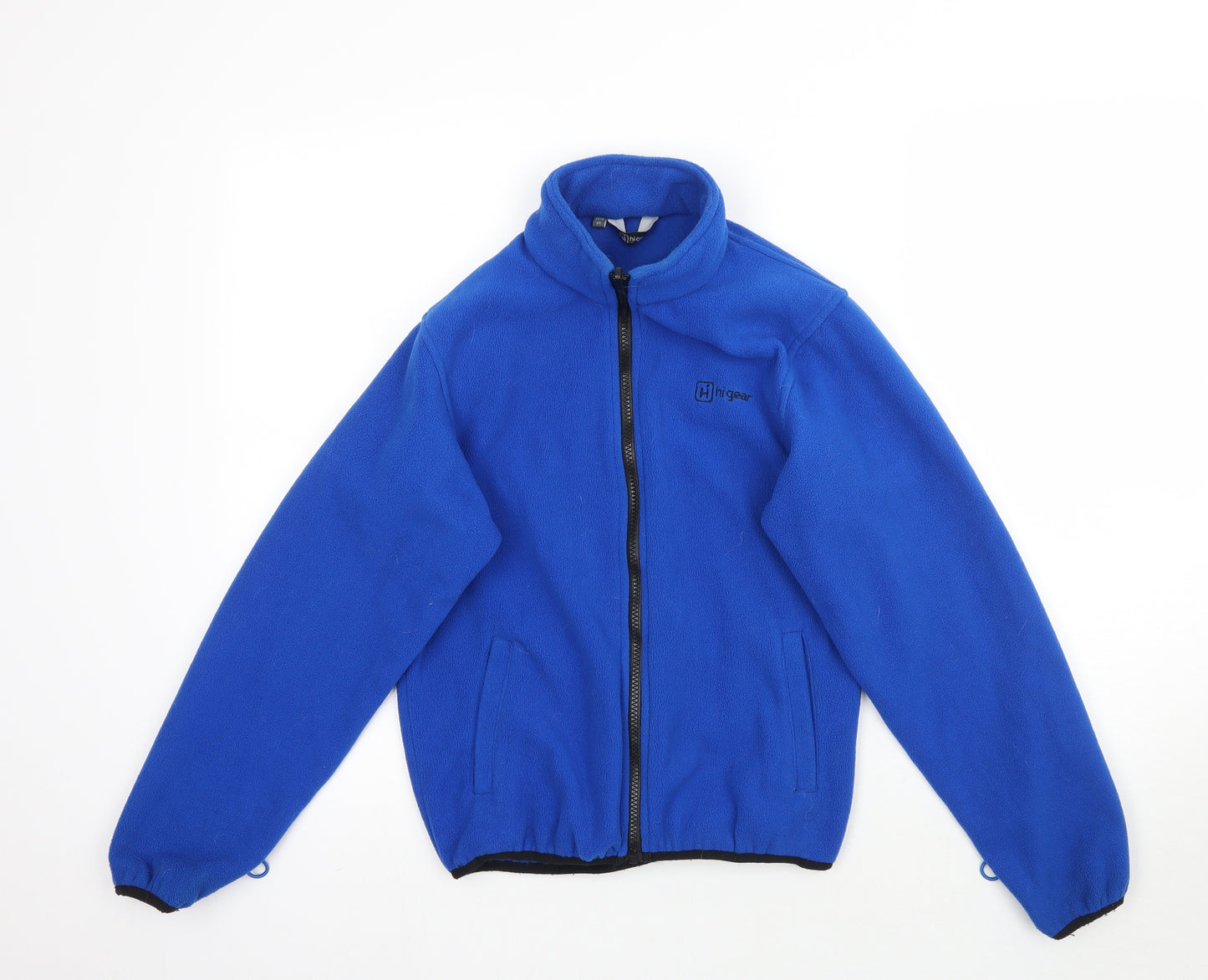 Hi Gear Boys Blue  Fleece Full Zip Sweatshirt Size 11-12 Years