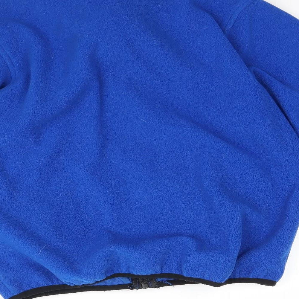 Hi Gear Boys Blue  Fleece Full Zip Sweatshirt Size 11-12 Years
