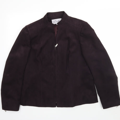 J. Taylor Womens Purple   Jacket  Size 16