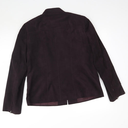 J. Taylor Womens Purple   Jacket  Size 16