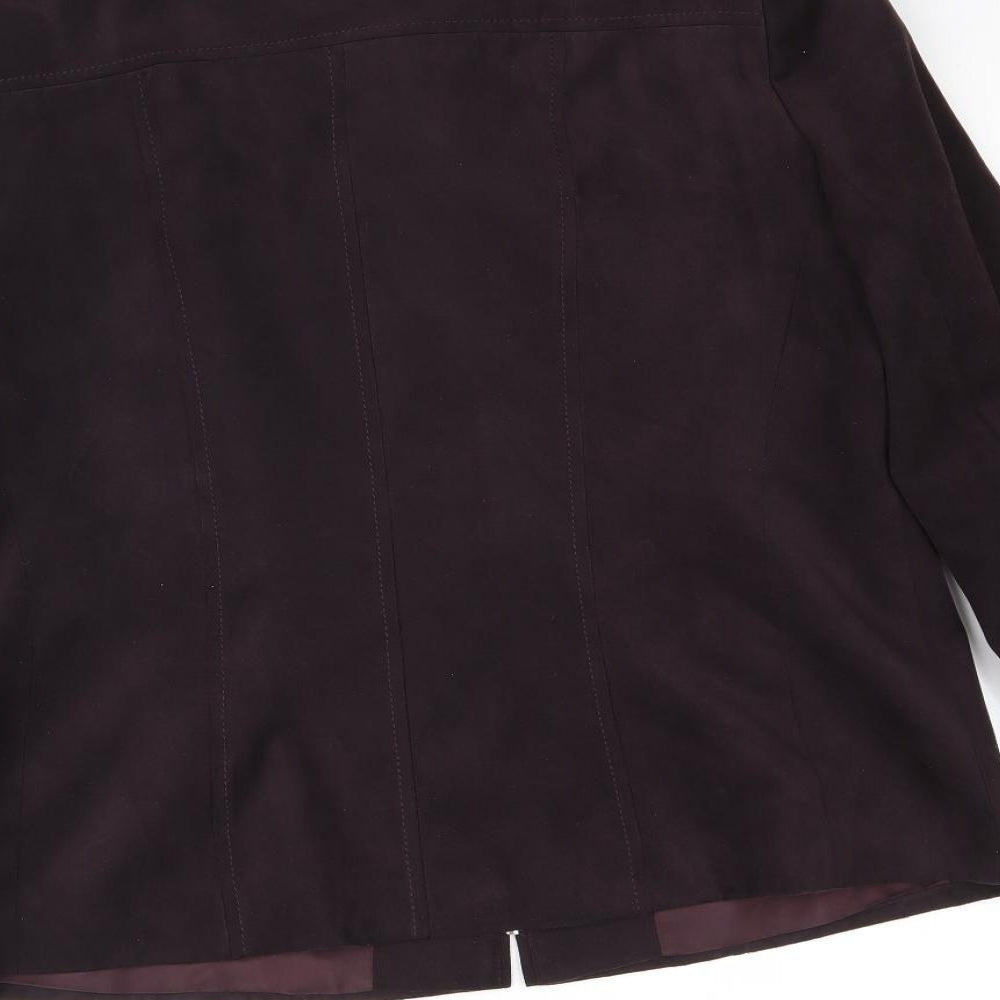 J. Taylor Womens Purple   Jacket  Size 16