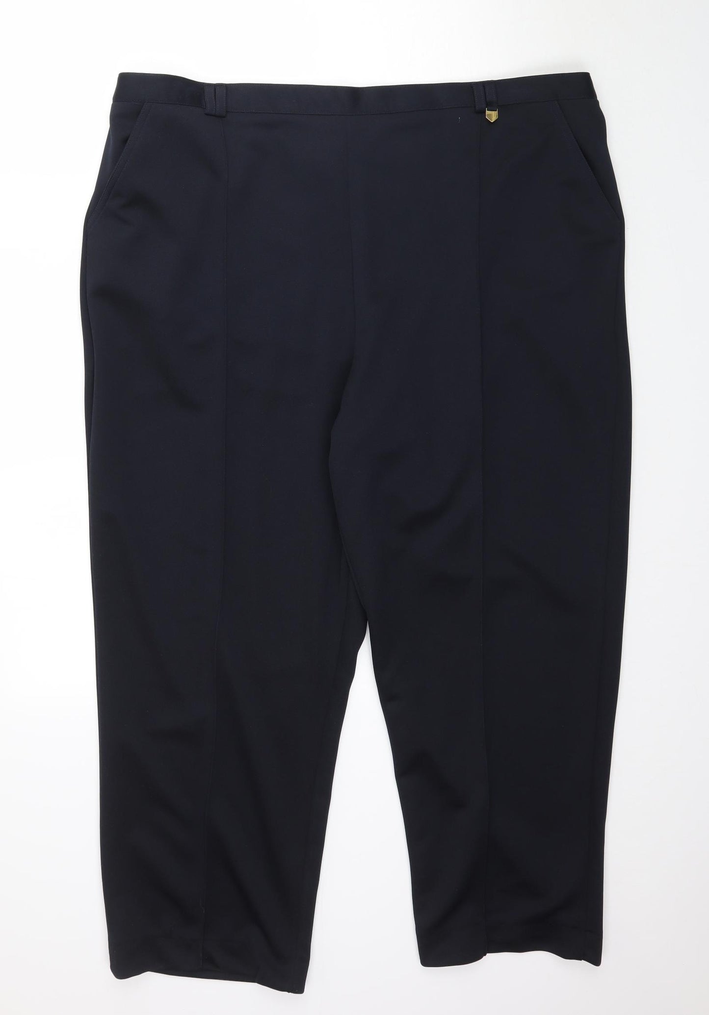 BM Womens Blue   Trousers  Size 22 L27 in