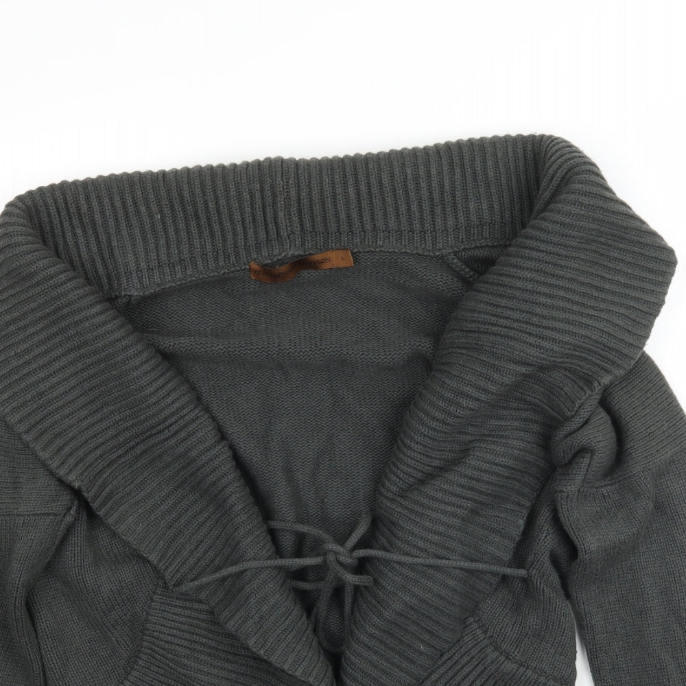 Fenn Wright Manson Womens Green  Knit Cardigan Jumper Size L