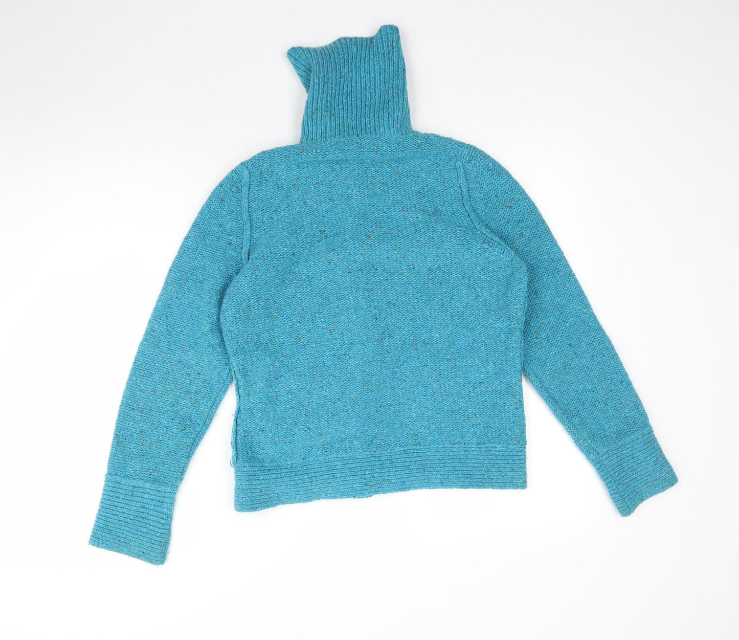Per Una Womens Blue  Knit Cardigan Jumper Size M