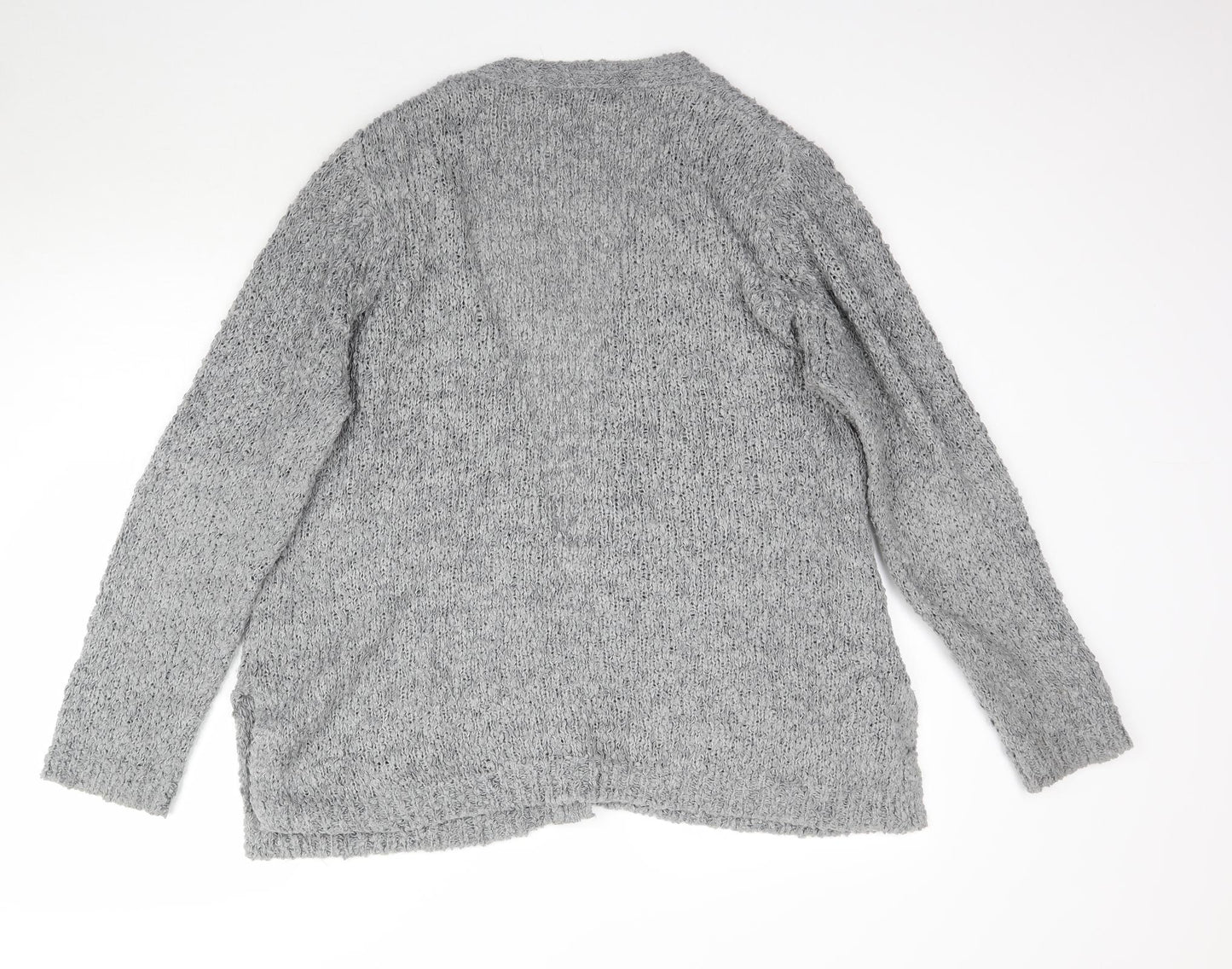 George Womens Grey  Knit Cardigan Jumper Size 20