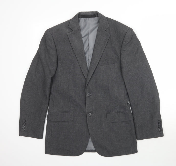 Marks and Spencer Mens Grey Jacket Suit Jacket Size 34