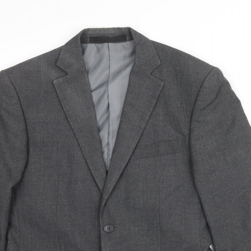 Marks and Spencer Mens Grey   Jacket Suit Jacket Size 34