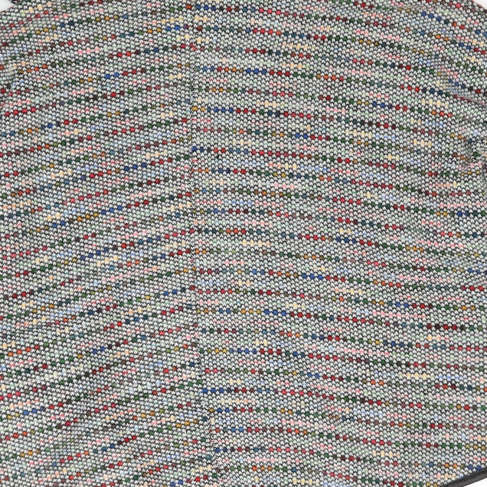 Preworn Womens Multicoloured Polka Dot Knit Pullover Jumper Size M