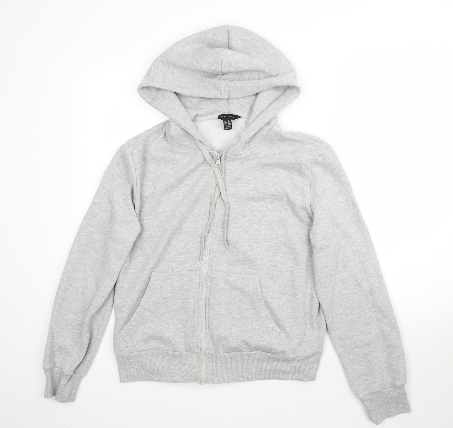 New Look Womens Grey   Full Zip Hoodie Size 16
