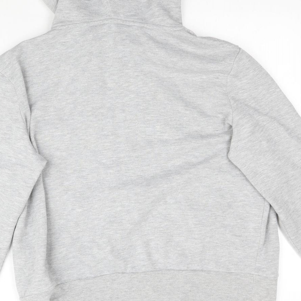 New Look Womens Grey   Full Zip Hoodie Size 16