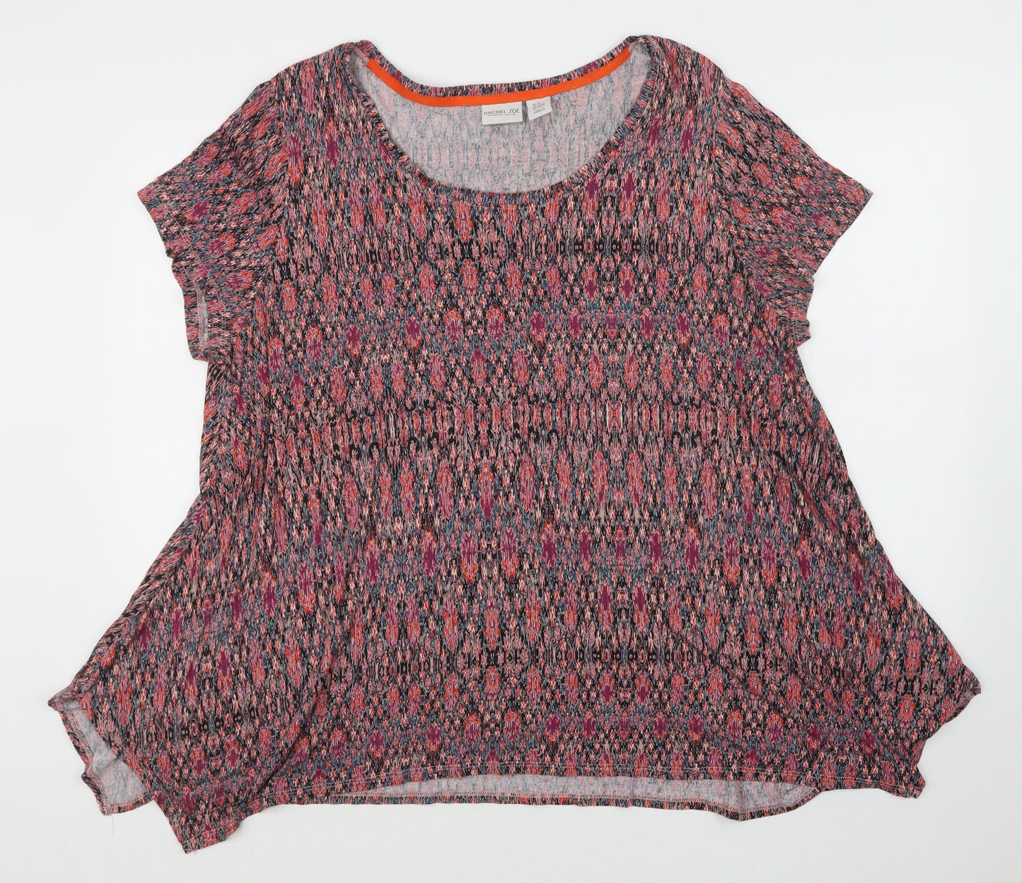 Rachel Zoe Womens Multicoloured    T-Shirt Size 24