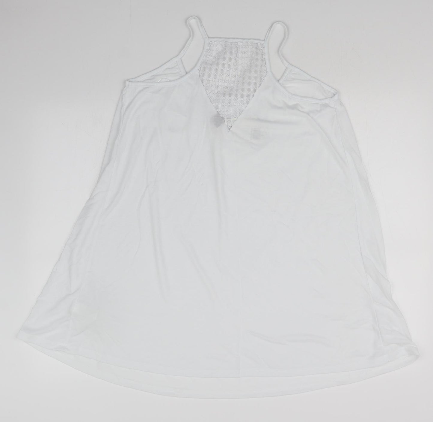 F&F Womens White   Camisole Tank Size M