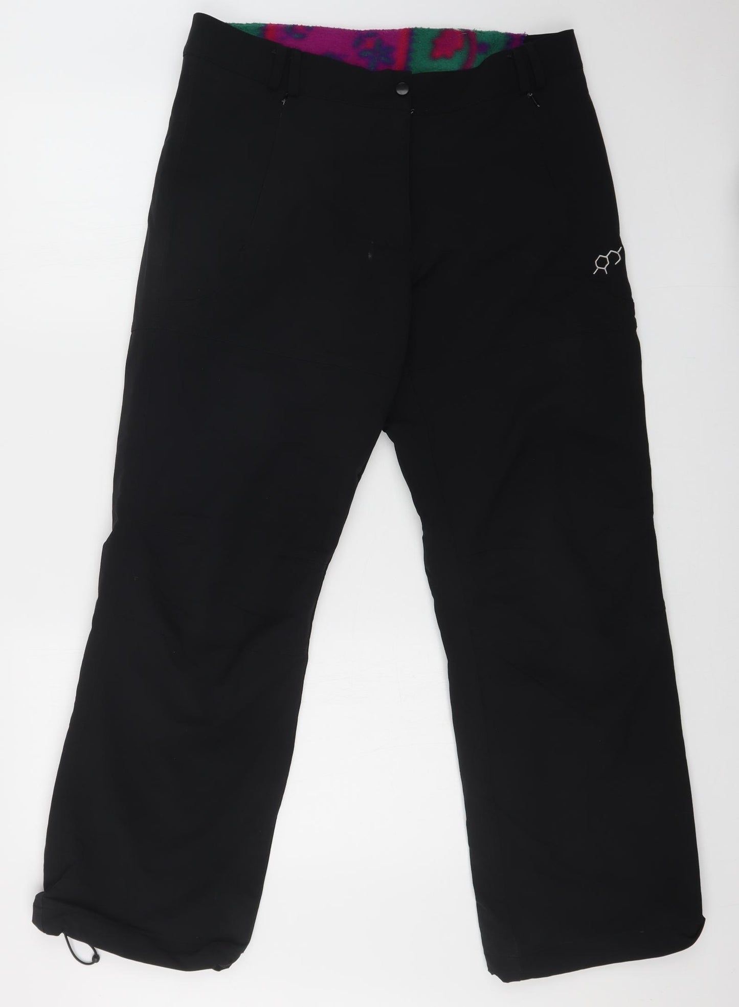 technicals Womens Black    Trousers Size 16 L29 in